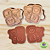 Kit 2 Carimbos e Cortadores dia Dos Namorados Ursinhos Amor Biscoitos Ceramica Moldes - Imagem 4