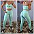 Conjunto Legging Jacquard Escamado Verde Água - Imagem 1