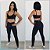 Conjunto Legging Jacquard Escamado Preto - Imagem 1