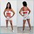 Conjunto Short Fitness Diamante - Imagem 1