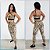Conjunto Legging e Top Fitness Estampa Onça - Imagem 1