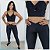Conjunto Legging e Top Fitness Montaria Cirré Preto - Imagem 2