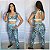 Conjunto Legging e Top Fitness Onça Azul - Imagem 1