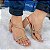 Sandalia Salto Bloco Strass Beira Rio - Imagem 3
