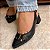 Scarpin Chanel Feminino Salto Baixo Fivela Bico Fino Elegante Confortável Trabalho Casual - Imagem 4