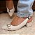 Scarpin Chanel Feminino Salto Baixo Fivela Bico Fino Elegante Confortável Trabalho Casual - Imagem 5