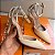 Scarpin Feminino Salto Alto Bico Fino Pedraria Strass Beira Rio - Imagem 1
