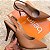 Scarpin Slingback Beira Rio Feminino Salto Alto Fino Preto Nude Elegante Confortável - Imagem 1