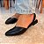 Sapatilha Slingback Feminina Bico Fino - Imagem 2