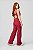 Calça Line Cherry - Calça Reta Canelada - Imagem 2
