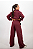Pantalona Moletom Slow Cabernet - Ziper - Imagem 1