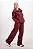 Blusa Moletom Rib Slow Cabernet - Meio Ziper - Imagem 4