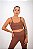 Top Duo Classic Hot Chocolate - Top Fitness com Alças Duplas - Imagem 4
