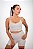 Top Duo Classic Clound Gray - Top Fitness com Alças Duplas - Imagem 2