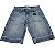 Bermuda Jeans Azul Claro Infantil Gap Barra Dobrada - Imagem 1