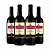 Kit 4 Vinho Tinto Halberth Bordô Suave 750ml - Imagem 1