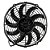 ELETROVENTILADOR IMOBRAS 10"  12V ASPIRANTE IP68 10.13.501.12 - Imagem 1