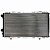 RADIADOR DE ÁGUA FIAT DUCATO MOTOR 2.3 / 2010> CÂMBIO MECÂNICO ALUMÍNIO EXPANDIDO MARCA ONE AUTO PARTS - Imagem 1
