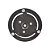 CUBO (PLATO) ACOPLAMENTO METÁLICO PARA COMPRESSOR MAHLE FIAT PALIO/GM VECTRA/CELTA/VW GOL ACPX6 - Imagem 1