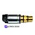 VÁLVULA TORRE ELÉTRICA COMPRESSOR SANDEN PXE16 - PXE14 AUDI - VW JETTA 2011-2018 78mm 3 O´RINGS - Imagem 2