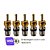 KIT COM 5 UNDADES NÚCLEO DE VÁLVULA SCHRADER M8 PARA AR CONDICIONADO RENAULT - PEUGEOT - CITROEN - Imagem 1