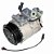 CPMPRESSOR 7SEU17C 12V COM POLIA 6PK 3 FIXAÇÕES PASSANTES VÁVULA ELÉTRICA - Imagem 1