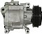 COMPRESSOR DELPHI SCROLL 06 (MENOR) FIAT PALIO/ SIENA/ UNO 1.0/1.3 /PUNTO/ STRADA/ IDEA 1.4 POLIA 5PK 100mm CS20403 - Imagem 2