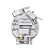COMPRESSOR DELPHI CVC VW FOX - GOL G5-G6 - SAVEIRO -VOYAGE - SPACEFOX 1.0-1.6 POLIA 3PK 2008 em diante CS20053 - Imagem 3