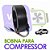 BOBINA MAGNÉTICA DO COMPRESSOR SANDEN HONDA CIVIC 2001 ATÉ 2006 - Imagem 3