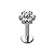 Labret Flor Cravejada - Imagem 1