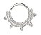 Segmento Duplo Frontal e Spike Cravejado - Imagem 1