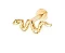 Labret Cobra Gold PVD - Imagem 1