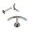 Labret Barra Curva Lisa - Imagem 1