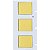ETIQUETA BMP61 / M611 / M610 AMARELO 1.015" X 0.851" (25,78MM X 21,61MM) M6-500-1-342-YL - BRADY - Imagem 3