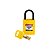 SAFEKEY - CADEADO COMPACTO - AMARELO - SEGREDOS DIFERENCIADO - Imagem 1
