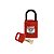 SAFEKEY - CADEADO COMPACTO - VERMELHO - SEGREDOS DIFERENCIAD - Imagem 1