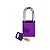 SAFEKEY - CADEADO DE ALUMINIO - 38MM (1.5") - ROXO - SEGREDO - Imagem 1