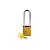 SAFEKEY - CADEADO DE ALUMINIO - 76MM (3") - AMARELO - SEGRED - Imagem 1