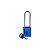 SAFEKEY - CADEADO DE ALUMINIO - 76MM (3") - AZUL - SEGREDOS - Imagem 1