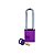 SAFEKEY - CADEADO DE ALUMINIO - 76MM (3") - ROXO - SEGREDOS - Imagem 1