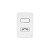 INTERRUPTOR SIMPLES + TOMADA 2P+T 20A 13272579 BRANCA COMPOS - Imagem 1