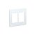 PLACA 4X4 6 POSICOES 3+3 C/ SUPORTE 16091202 BRANCO ESATTA - - Imagem 1