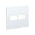 PLACA 4X4 COM 2 POSICOES 1+1 14857781 BRANCO ESATTA - WEG - Imagem 1