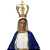 Nossa Senhora das Graças 97cm em Resina - Imagem 4