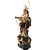 Nossa Senhora do Rosário 60cm em Resina com Coroa - Imagem 2