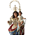 Nossa Senhora do Rosário 66cm em Resina com Coroa - Imagem 4