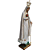 Nossa Senhora Imaculado Coração de Fátima 118cm em Resina com Coroa - Imagem 3