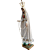 Nossa Senhora Imaculado Coração de Fátima 118cm em Resina com Coroa - Imagem 2
