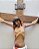 Jesus Cristo Crucificado 170cm em Madeira e Resina - Imagem 3