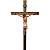 Jesus Cristo Crucificado 120cm em Resina e Madeira - Imagem 1